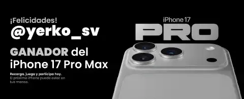 Promoción de premio exclusivo iPhone 17 Pro Max en casino online